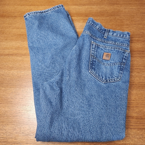Carhartt Jeans Carhartt Mens Fleece Lined Jeans Poshmark